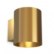 Herstal - Evoke Vägglampa IP44 Small Satin Brass/Satin Brass