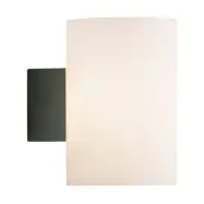Herstal Evoke vägglampa large Antracit-opalglas