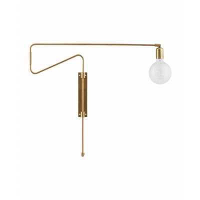 House Doctor - Swing Vägglampa 70cm Mässing