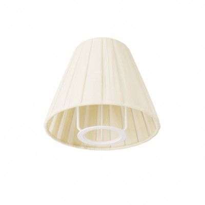 Impero mini lampskärm plisserad kräm