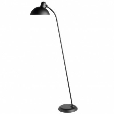 Kaiser idell golvlampa, mattsvart 125cm