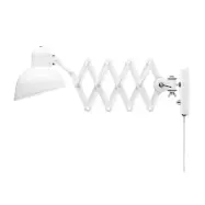 Kaiser idell vägglampa, mattvit