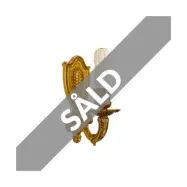 Karl vägglampett, mässing