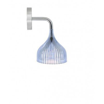 Kartell - E'Vägglampa Ljusblå