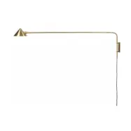 Kelly vägglampa long, guld