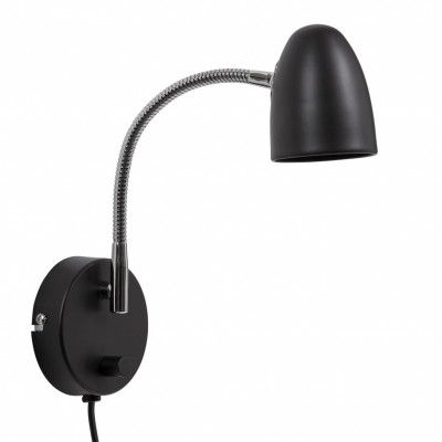 Koster vägglampa, svart 30cm