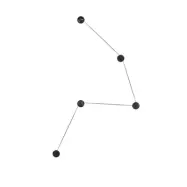 KDLN - Azou 5 Vägglampa Black Marble