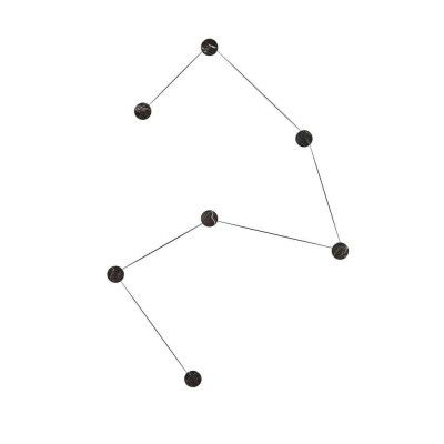 KDLN - Azou 7 Vägglampa Black Marble