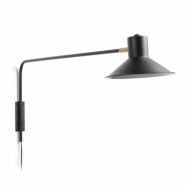 KAVE HOME Aria vägglampa - svart stål