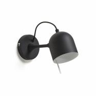 KAVE HOME Lucilla vägglampa - svart stål