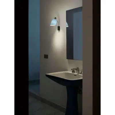 Lampe de Bureau Vägglampa Blue Grey Nemo Lighting - Vardagsrum - Metall