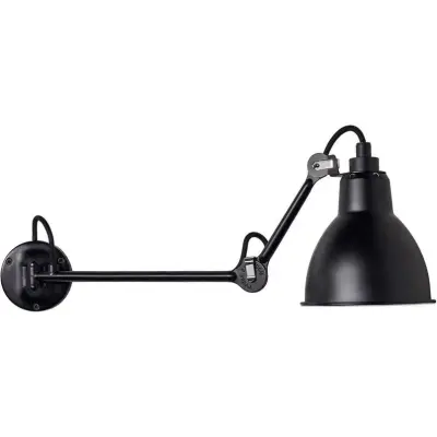 Lampe Gras - 204L40 Vägglampa Svart