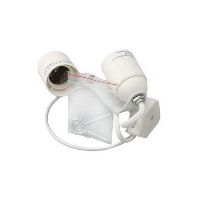 Le Klint - 902 El-armatur f/ Vägglampa/Plafond m/2 fattningar