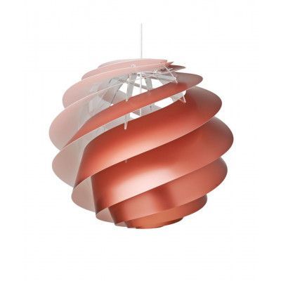 Le Klint - Swirl 3 Taklampa Large Koppar