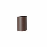 Leather Vägglampa 14 cm Chocolate