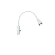 Ledro LED vägglampa, mattvit