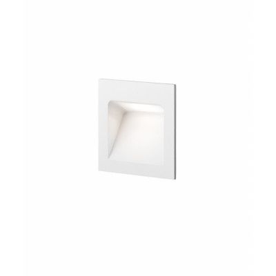 LIGHT-POINT - Deli 1 LED-inbyggd vägglampa IP54 3000K vit