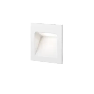 LIGHT-POINT - Deli 1 LED-inbyggd vägglampa IP54 3000K vit