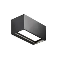LIGHT-POINT - Linea W1 LED-vägglampa svart 15 cm, CCT, IP54