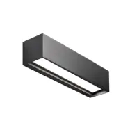 LIGHT-POINT - Linea W2 LED-vägglampa svart 30 cm, CCT, IP54