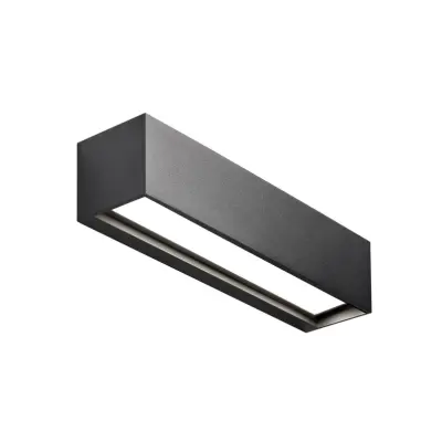 LIGHT-POINT - Linea W2 LED-vägglampa svart 30 cm, CCT, IP54