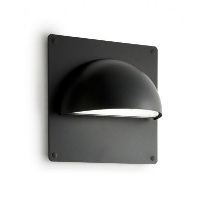 LIGHT-POINT - Rørhat Bakplattan 30x30 Svart