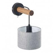 Lindby - Aikaterini Vägglampa Ø18 Grey Lindby