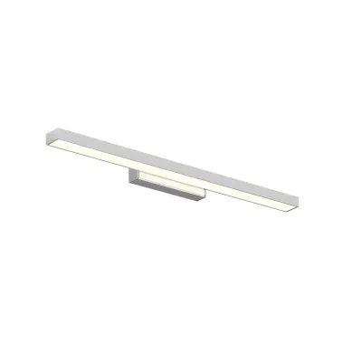 Lindby - Alenia LED Vägglampa L60 White/Chrome