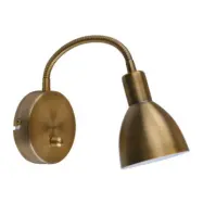 Lindby - Amrei Vägglampa Brass