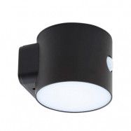 Lindby - Amren LED Solcell Vägglampa w/Sensor Svart
