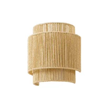 Lindby - Anuva vägglampa, naturfärgad, höjd 25 cm, papper