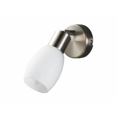 Lindby - Arda Vägglampa Stainless Steel/Opal