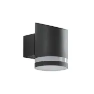 Bentlas LED Solcelle Vägglampa Anthracite Lindby - Modern - Rostfritt stål - Vinklad