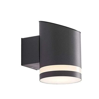 Lindby - Bentlas LED Solcelle Vägglampa Anthracite