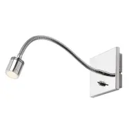 Lindby - Berfin Vägglampa Chrome/Clear