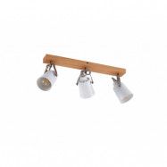 Lindby - Blana 3 Plafond White/Wood