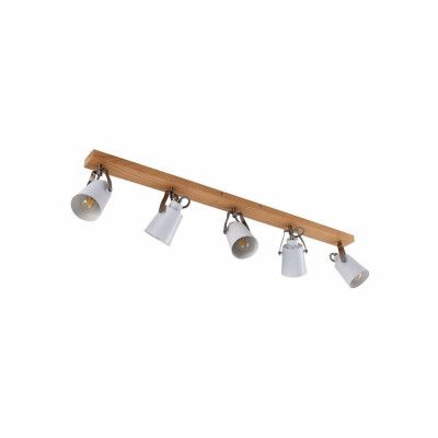Lindby - Blana 5 Plafond White/Wood