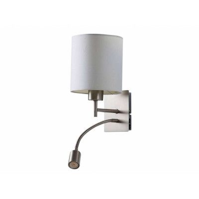Lindby - Camilo Vägglampa Nickel/White