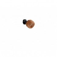 Lindby - Ediz Vägglampa Wood/Black