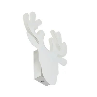 Lindby - Hirvi LED Vägglampa Vit