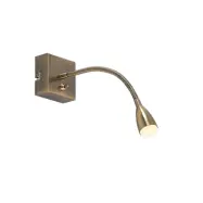 Lindby - Jolka LED Vägglampa Brass