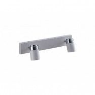 Lindby - Kardo 2 Vägglampa IP44 White/Chrome