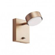 Lindby - Kaylou Short Vägglampa Bronze Lindby