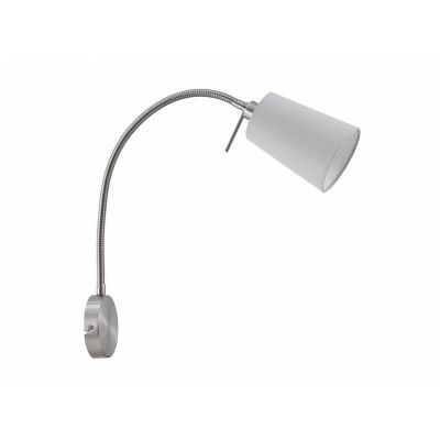 Lindby - Kornel Vägglampa Nickel/Grey Lindby
