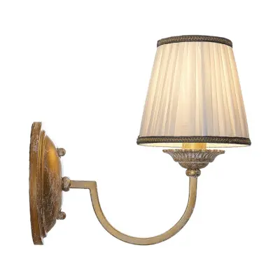 Lindby - Lumiel Vägglampa Antique Brass/Cream