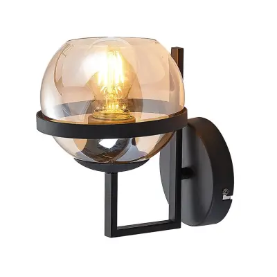 Lindby - Marinka Vägglampa Amber/Black