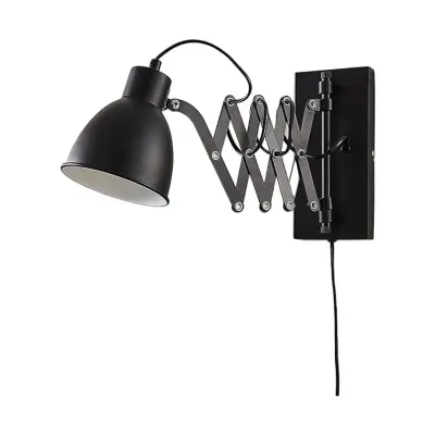 Lindby - Merle Vägglampa Black