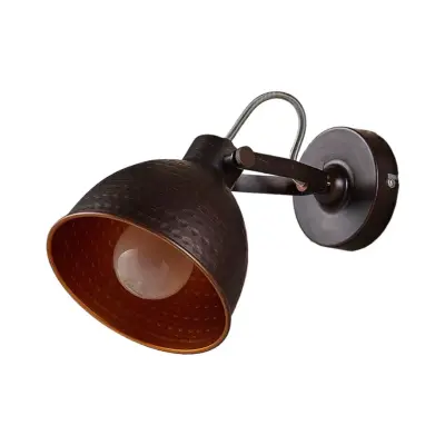 Lindby - Mirielle Vägglampa Antique Brown/Orange