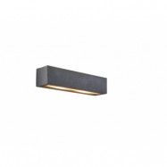 Lindby - Nellie LED Vägglampa L35,3 Concrete
