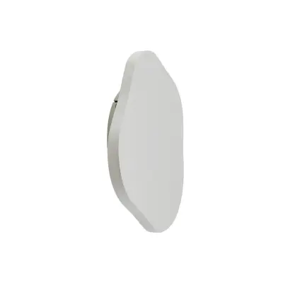 Lindby - Nielson LED-vägglampa 30 x 30 cm vit gips